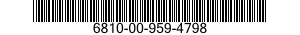 6810-00-959-4798  6810009594798 009594798