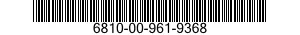 6810-00-961-9368  6810009619368 009619368