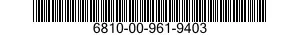6810-00-961-9403  6810009619403 009619403