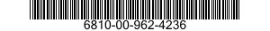 6810-00-962-4236  6810009624236 009624236