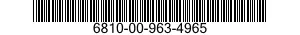 6810-00-963-4965  6810009634965 009634965