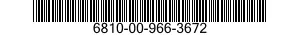 6810-00-966-3672  6810009663672 009663672