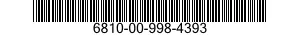 6810-00-998-4393  6810009984393 009984393