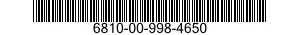 6810-00-998-4650 TIN,ANALYZED REAGENT 6810009984650 009984650