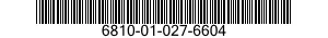 6810-01-027-6604  6810010276604 010276604