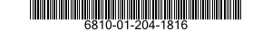 6810-01-204-1816  6810012041816 012041816
