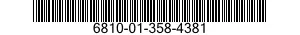 6810-01-358-4381 SODIUM THIOSULFATE SOLUTION,REAGENT 6810013584381 013584381