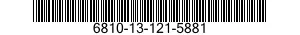 6810-13-121-5881 HYDROCHLORIC ACID,ANALYZED REAGENT 6810131215881 131215881