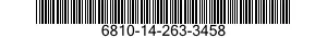 6810-14-263-3458  6810142633458 142633458
