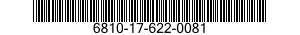 6810-17-622-0081 GLYCEROL,TECHNICAL 6810176220081 176220081