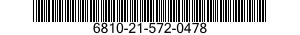 6810-21-572-0478 POTASSIUM HYDROXIDE-LITHIUM HYDROXIDE MIXTURE 6810215720478 215720478
