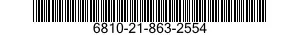 6810-21-863-2554  6810218632554 218632554