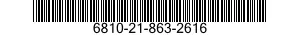 6810-21-863-2616  6810218632616 218632616