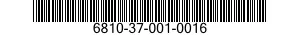 6810-37-001-0016  6810370010016 370010016