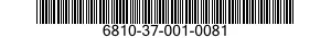 6810-37-001-0081  6810370010081 370010081
