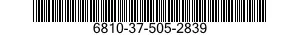 6810-37-505-2839  6810375052839 375052839