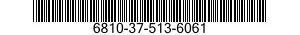6810-37-513-6061 TOLUENE,TECHNICAL 6810375136061 375136061