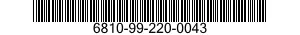 6810-99-220-0043  6810992200043 992200043