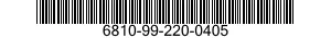 6810-99-220-0405  6810992200405 992200405