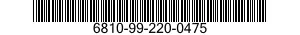 6810-99-220-0475  6810992200475 992200475