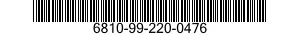 6810-99-220-0476  6810992200476 992200476