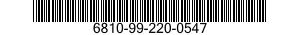 6810-99-220-0547  6810992200547 992200547