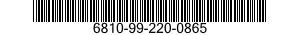 6810-99-220-0865  6810992200865 992200865