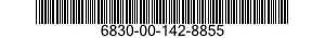 6830-00-142-8855 CALIBRATING GAS MIXTURE 6830001428855 001428855