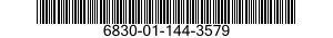 6830-01-144-3579 MONOBROMOTRIFLUOROMETHANE,TECHNICAL 6830011443579 011443579