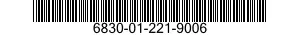 6830-01-221-9006 CARBON DIOXIDE-HELIUM-OXYGEN-NITROGEN 6830012219006 012219006