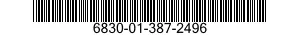6830-01-387-2496 SPECIAL ITEM 6830013872496 013872496