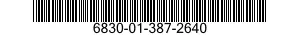 6830-01-387-2640 SPECIAL ITEM 6830013872640 013872640