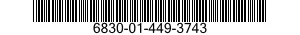 6830-01-449-3743 CALIBRATING GAS MIXTURE 6830014493743 014493743