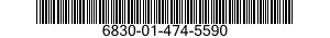 6830-01-474-5590 CALIBRATING GAS MIXTURE 6830014745590 014745590