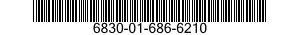 6830-01-686-6210 CALIBRATING GAS MIXTURE 6830016866210 016866210