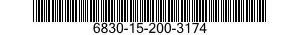 6830-15-200-3174 REFRIGERANT GAS MIXTURE 6830152003174 152003174