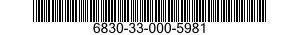 6830-33-000-5981 COMPRESSED AIR 6830330005981 330005981
