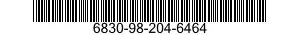 6830-98-204-6464 HYDROGEN-ARGON 6830982046464 982046464