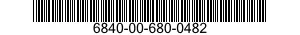 6840-00-680-0482  6840006800482 006800482