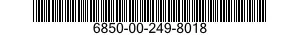 6850-00-249-8018 CLEANING COMPOUND,SOLVENT 6850002498018 002498018