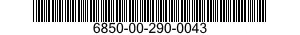6850-00-290-0043  6850002900043 002900043