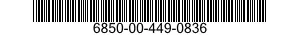 6850-00-449-0836 TONER,DIRECT ELECTROSTATIC PROCESS 6850004490836 004490836