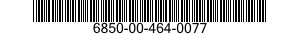 6850-00-464-0077 SULFIDE COMPOUND 6850004640077 004640077