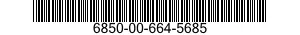 6850-00-664-5685 DRY CLEANING SOLVENT 6850006645685 006645685