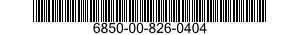 6850-00-826-0404  6850008260404 008260404