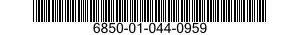 6850-01-044-0959  6850010440959 010440959