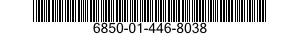 6850-01-446-8038 CLEANING COMPOUND,SOLVENT 6850014468038 014468038
