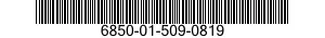 6850-01-509-0819 SCALE REMOVING COMPOUND 6850015090819 015090819