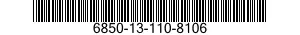 6850-13-110-8106  6850131108106 131108106
