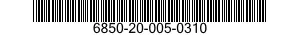 6850-20-005-0310 CLEANING COMPOUND,SOLVENT 6850200050310 200050310